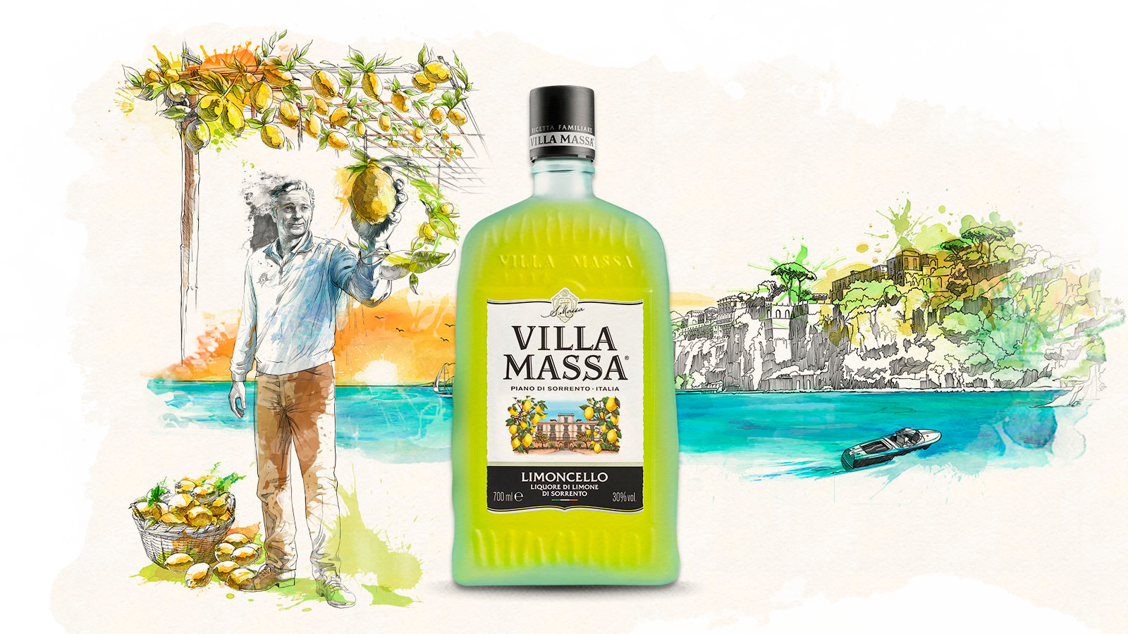 Limoncello Villa Massa